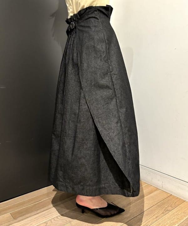 sakuraさんの「BEAMS WOMEN｜RBS / デニム サイドラップ スカート」を使ったコーディネート