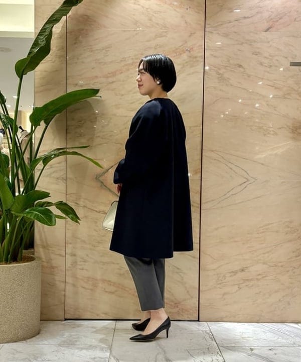 ゆうかさんの「BEAMS WOMEN｜ツィード フレアスリーブ プルオーバー＊」を使ったコーディネート