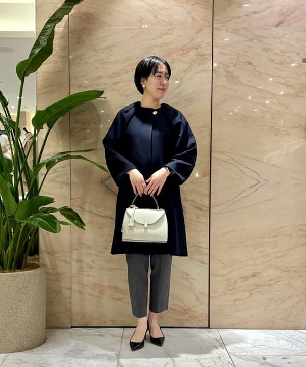 ゆうかさんの「BEAMS WOMEN｜ツィード フレアスリーブ プルオーバー＊」を使ったコーディネート