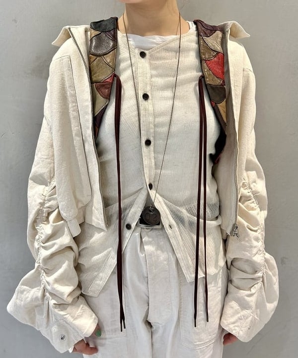 ナツハさんの「BEAMS WOMEN｜maturely / バルーン ギャザー ブルゾン」を使ったコーディネート