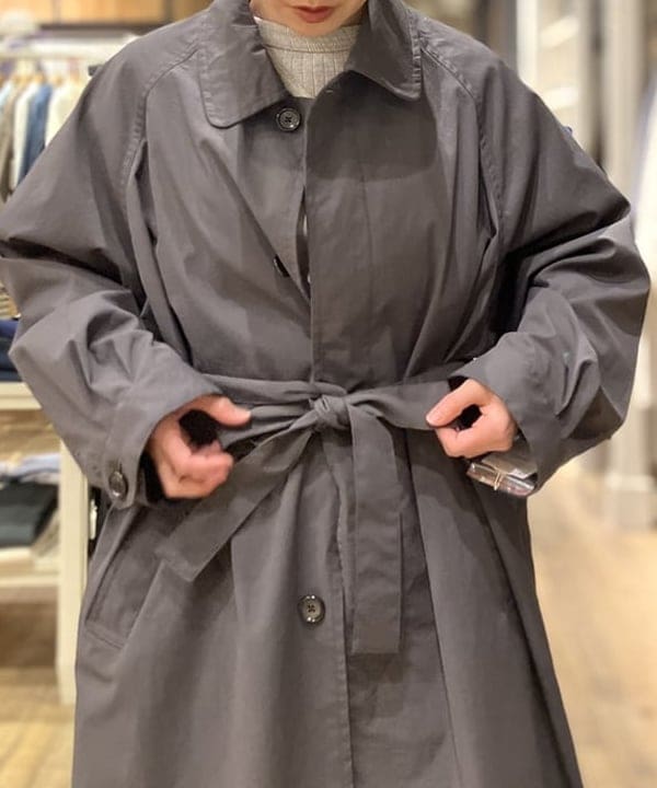 葵さんの「BEAMS WOMEN｜ブロード リブ クルーネック スウェット」を使ったコーディネート