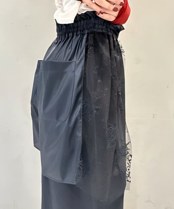 須賀さんの「BEAMS WOMEN｜maturely / トリコット シフォン レース ボクサー」を使ったコーディネート