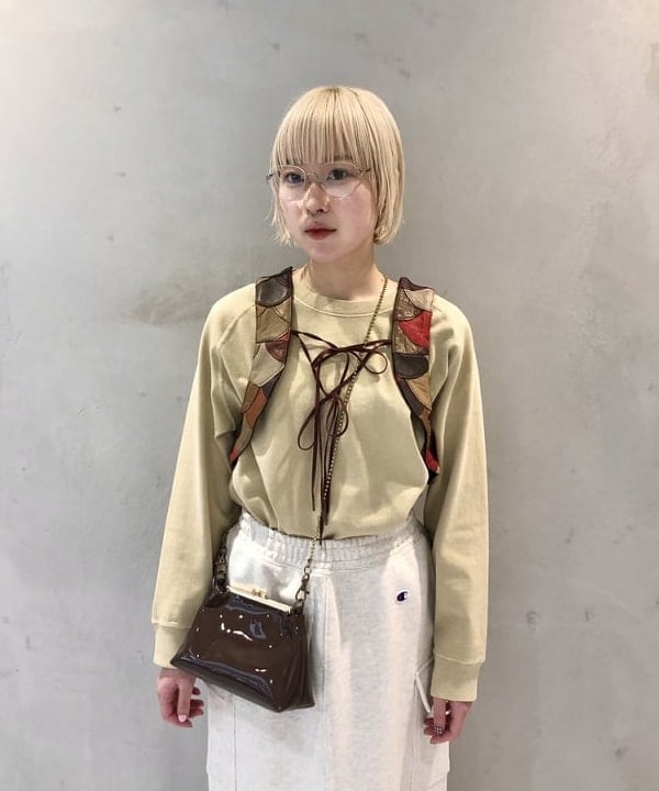 amaさんの「BEAMS WOMEN｜【別注】SCREEN STARS / 天竺 ラグラン Tシャツ」を使ったコーディネート