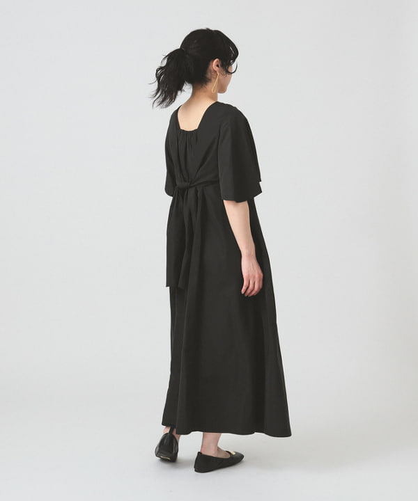 kigoさんの「BEAMS WOMEN｜RBS / フロント タック バック リボン ワンピース」を使ったコーディネート
