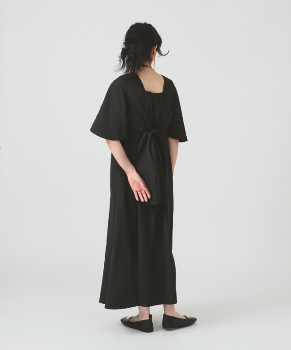 kigoさんの「BEAMS WOMEN｜RBS / フロント タック バック リボン ワンピース」を使ったコーディネート