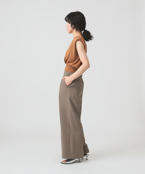 kigoさんの「BEAMS WOMEN｜RBS / ボックス タック ワイド パンツ」を使ったコーディネート