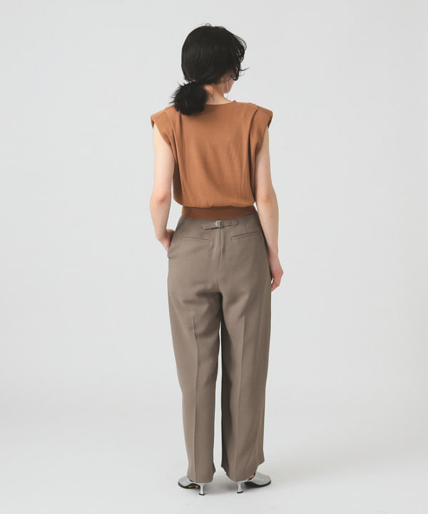 kigoさんの「BEAMS WOMEN｜RBS / ボックス タック ワイド パンツ」を使ったコーディネート