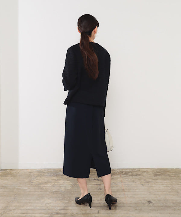 shibataさんの「BEAMS WOMEN｜ツイード クルーネック ジャケット＊」を使ったコーディネート