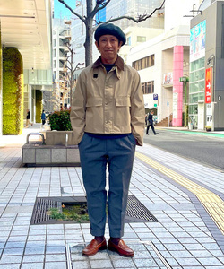 BEAMS F（ビームスF）JOHN SMEDLEY / KILDAY 30ゲージ モック