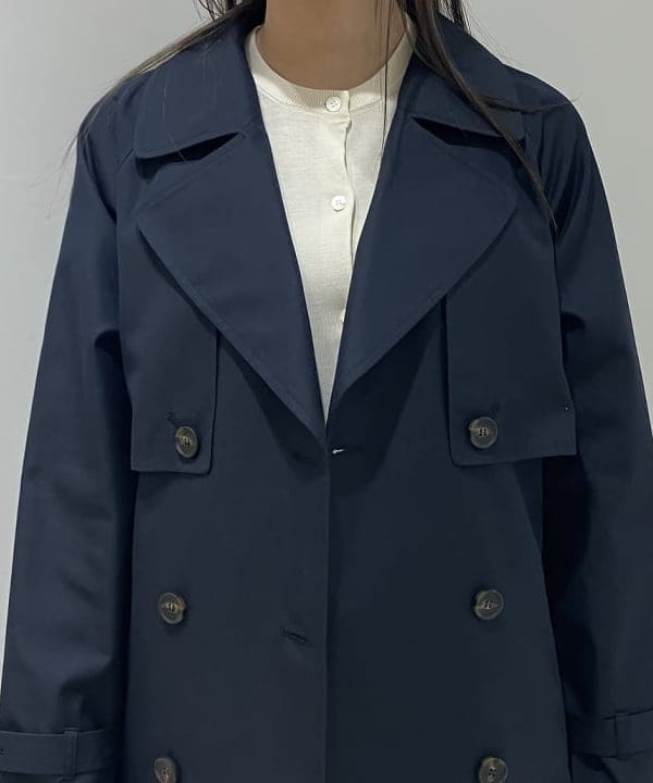 nodokaさんの「BEAMS WOMEN｜ライト ツイル トレンチコート」を使ったコーディネート