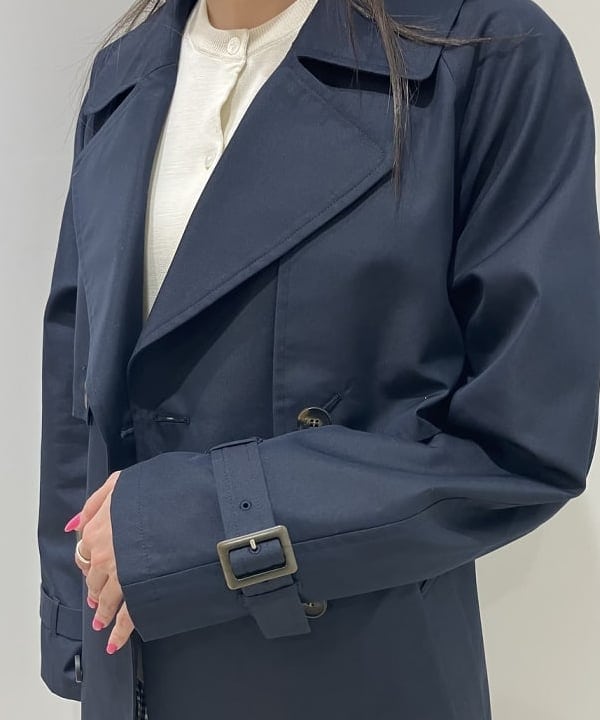 nodokaさんの「BEAMS WOMEN｜ライト ツイル トレンチコート」を使ったコーディネート