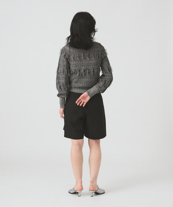 kigoさんの「BEAMS WOMEN｜RBS / プリーツラップ ショートパンツ」を使ったコーディネート