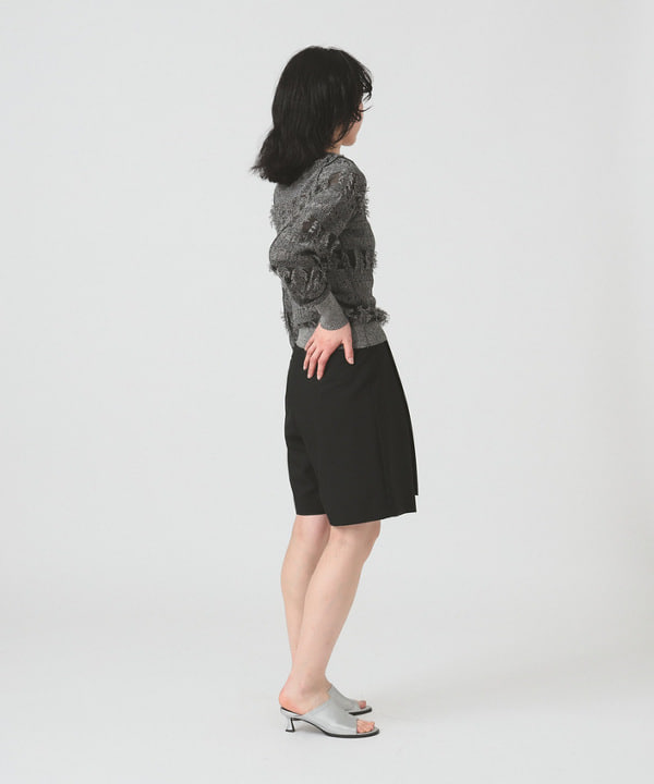 kigoさんの「BEAMS WOMEN｜RBS / プリーツラップ ショートパンツ」を使ったコーディネート
