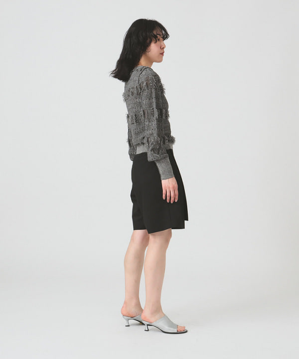 kigoさんの「BEAMS WOMEN｜RBS / プリーツラップ ショートパンツ」を使ったコーディネート