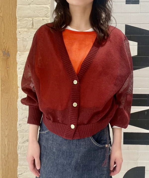 笠井 祐希さんの「BEAMS WOMEN｜リブ クルー 3/4 カットソー」を使ったコーディネート