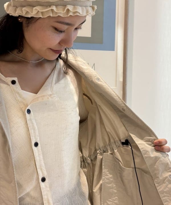 佐々木 南美さんの「BEAMS WOMEN｜THE NORTH FACE / ロールパック ジャーニーズ コート」を使ったコーディネート