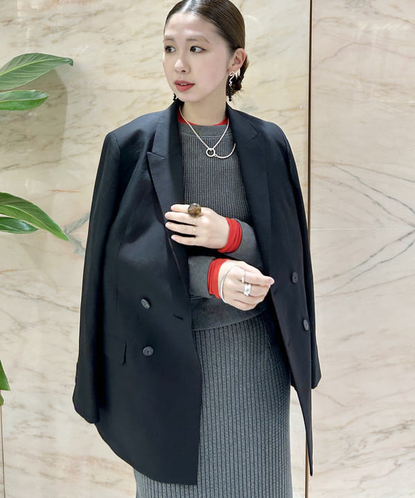 佐藤 美樹さんの「BEAMS WOMEN｜AK+1 / ワッフル ロングスリーブ プルオーバー」を使ったコーディネート