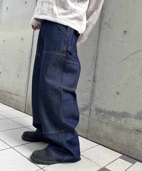 菊田 悠さんの「BEAMS WOMEN｜パッチワーク ヘリンボーン フードシャツ」を使ったコーディネート