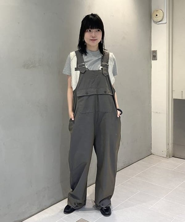 小原 もこさんの「BEAMS WOMEN｜ナイロン コーチ ジャケット」を使ったコーディネート