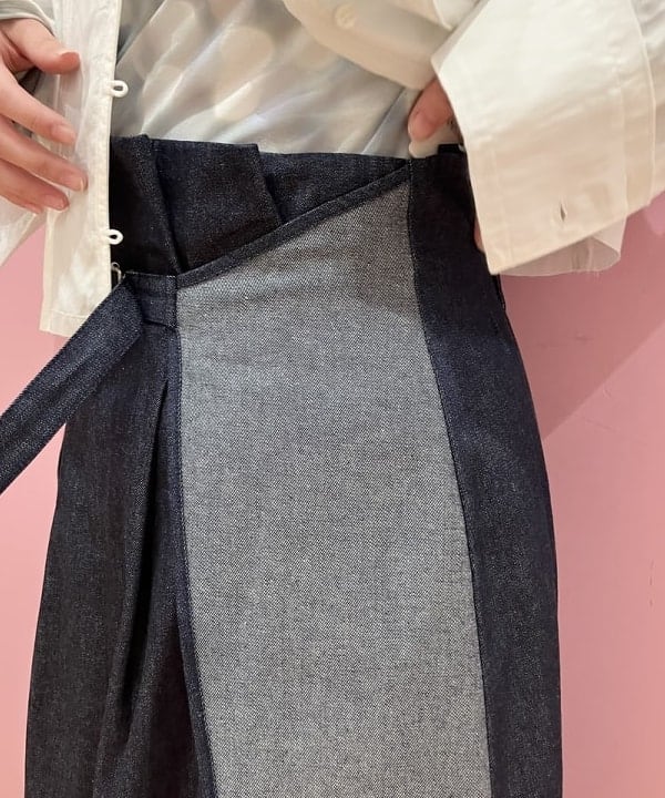 晶さんの「BEAMS WOMEN｜RBS / カットオフ クロップド シャツ」を使ったコーディネート