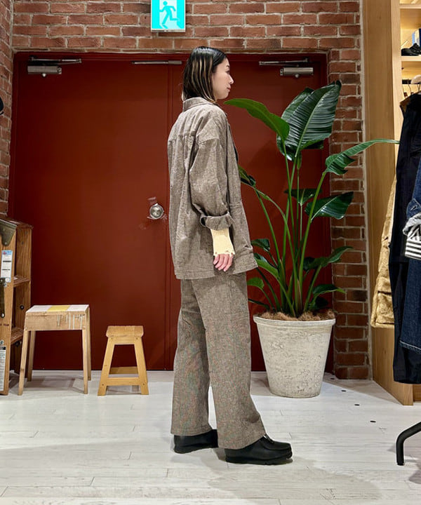 marieさんの「BEAMS WOMEN｜リブ ダメージ クルーネック トップス」を使ったコーディネート