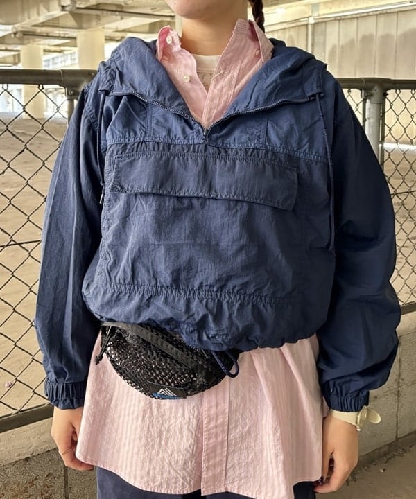 チナツさんの「BEAMS WOMEN｜2トーン アノラック」を使ったコーディネート