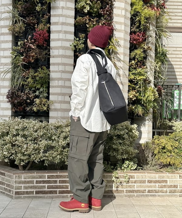 吉田 洸輝さんの「BEAMS WOMEN｜コットン リブ ワッチキャップ」を使ったコーディネート