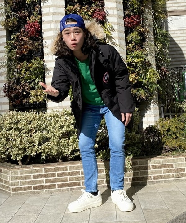 りくっしーさんの「BEAMS WOMEN｜NEW ERA × BEAMS / 別注 9FORTY A-Frame Mesh Cap 24AW」を使ったコーディネート
