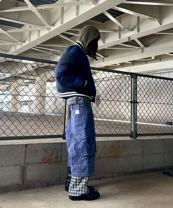 翔さんの「BEAMS WOMEN｜フェード カーゴパンツ」を使ったコーディネート