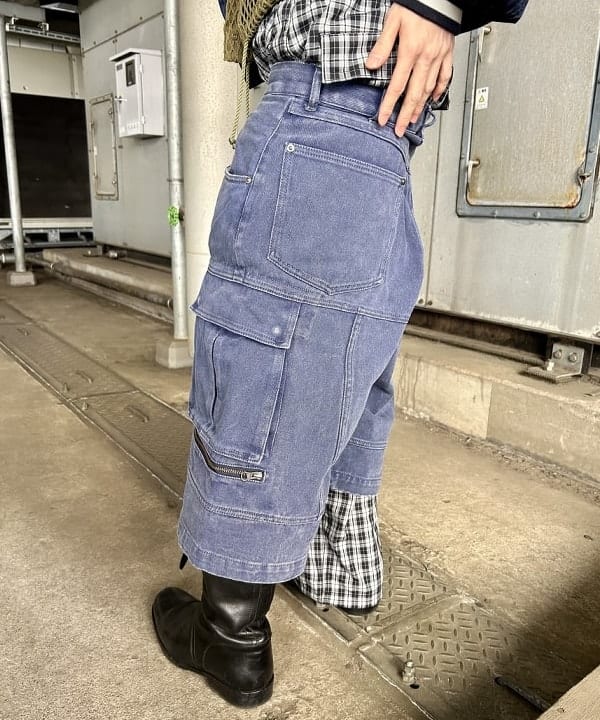 翔さんの「BEAMS WOMEN｜フェード カーゴパンツ」を使ったコーディネート