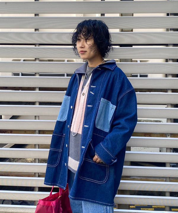 オカモト ミサキさんの「BEAMS WOMEN｜クレイジー ビッグ カバーオールコート」を使ったコーディネート