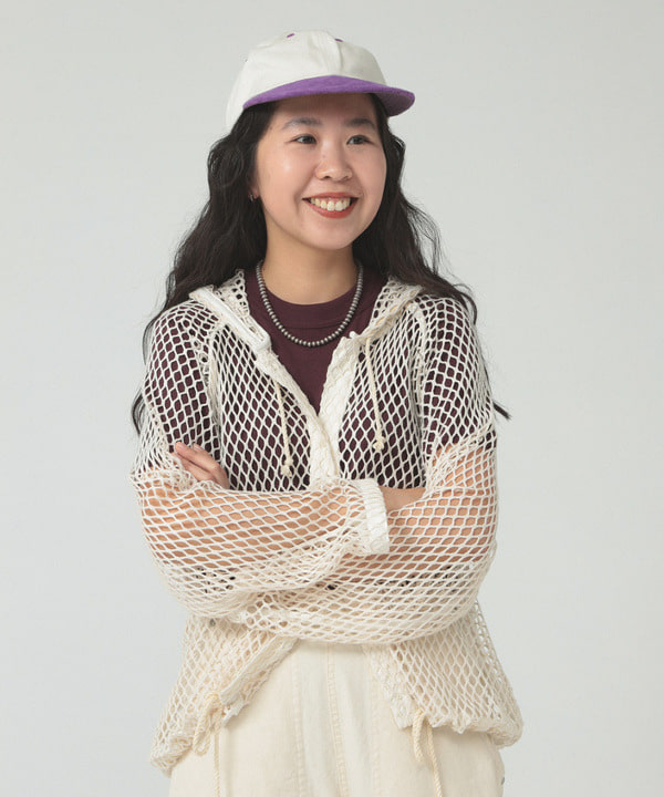 ミナミマリコさんの「BEAMS WOMEN｜ボーイ ベーシック Tシャツ」を使ったコーディネート