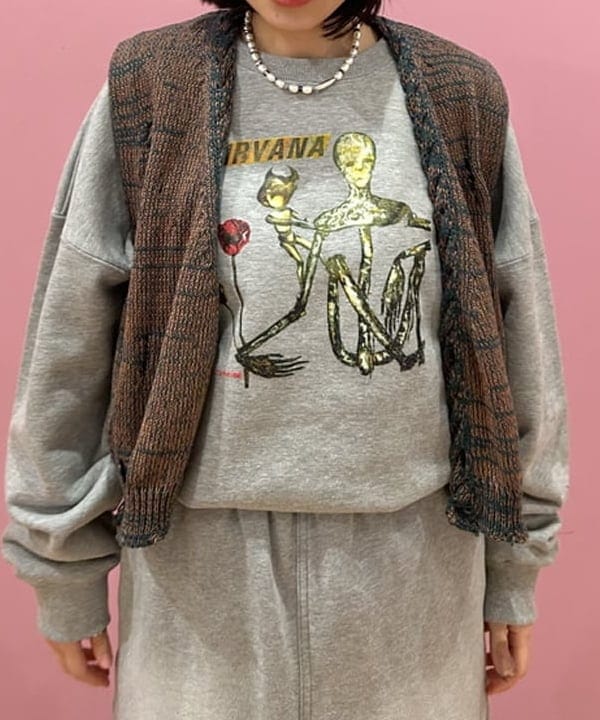 リズさんの「BEAMS WOMEN｜GRS_BAND_SWEATsp」を使ったコーディネート