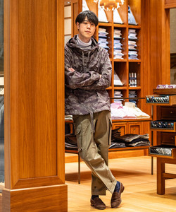BEAMS F（ビームスF）Tangent / M-47 コットンヘリンボーン