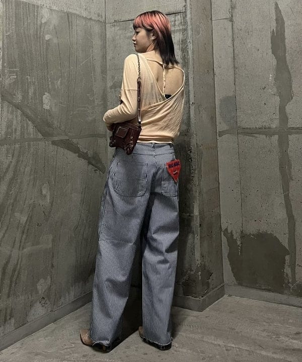 前田 優衣さんの「BEAMS WOMEN｜maturely / カシュクール ストラップ ロング スリーブ」を使ったコーディネート