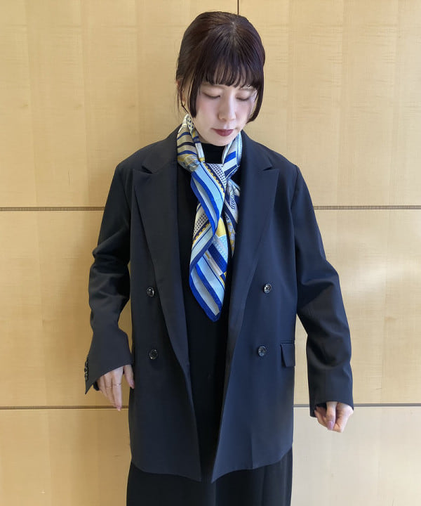 SAKAIさんの「BEAMS WOMEN｜Oggi × Demi-Luxe BEAMS / ボクシー テーラードジャケット」を使ったコーディネート