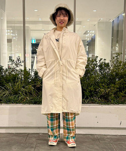 Amazon | [ビームスボーイ] ワークパンツ ワーク チェック