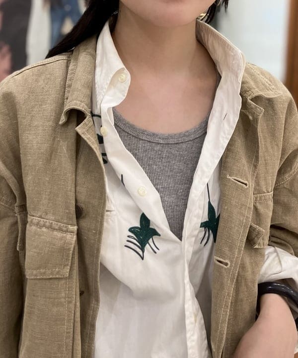 小原 もこさんの「BEAMS WOMEN｜【別注】Healthknit / リブ タンク セット」を使ったコーディネート