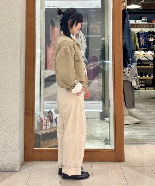 小原 もこさんの「BEAMS WOMEN｜【別注】Healthknit / リブ タンク セット」を使ったコーディネート