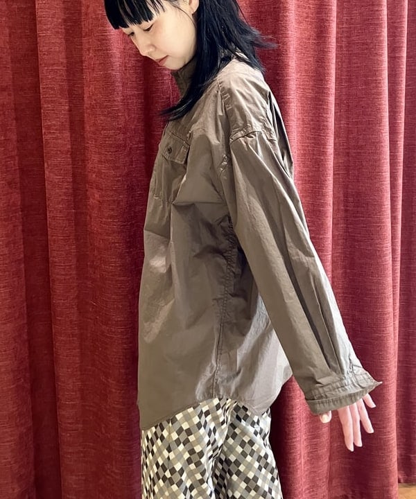 すぎやま えみさんの「ポリエステル ジャカード パンツ」を使ったコーディネート