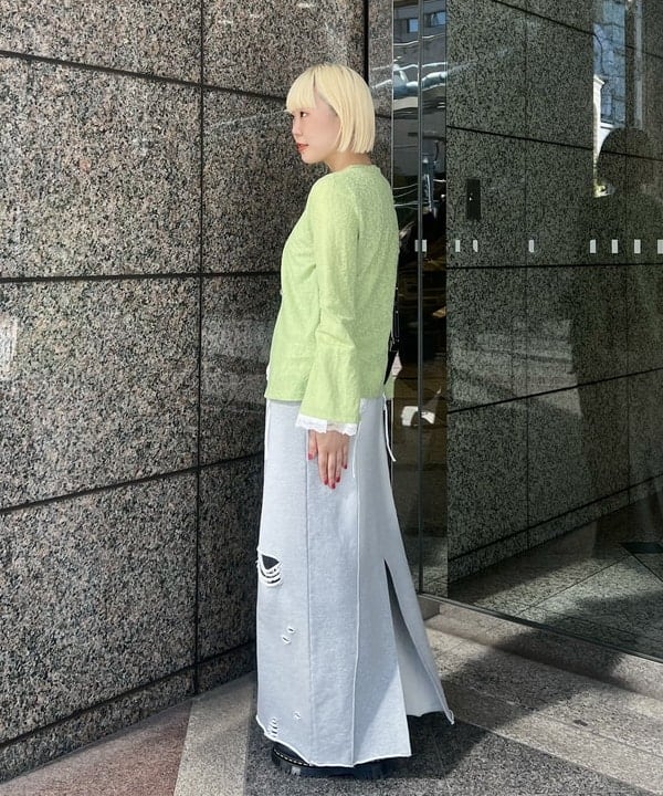 あさひさんの「BEAMS WOMEN｜◎ﾀﾞﾒｰｼﾞｽｳｪｯﾄSK」を使ったコーディネート
