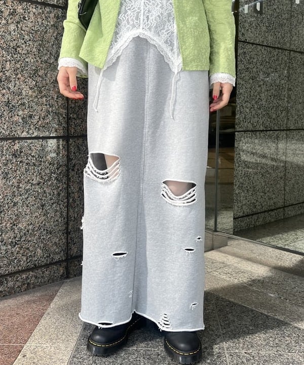あさひさんの「BEAMS WOMEN｜◎ﾀﾞﾒｰｼﾞｽｳｪｯﾄSK」を使ったコーディネート