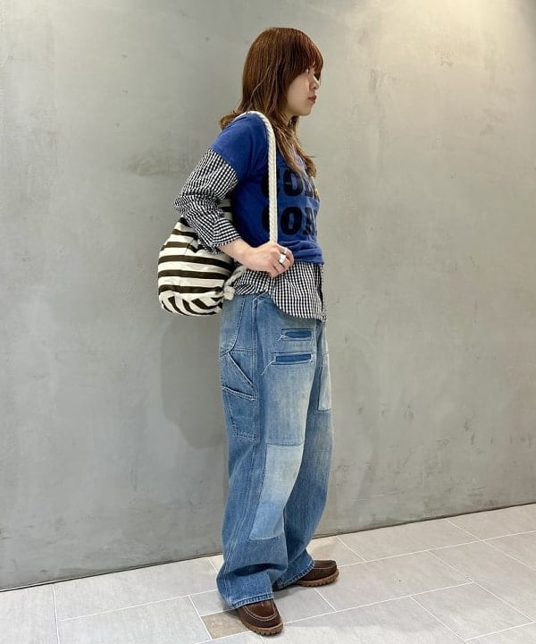 ナツハさんの「BEAMS WOMEN｜マリン バッグ」を使ったコーディネート