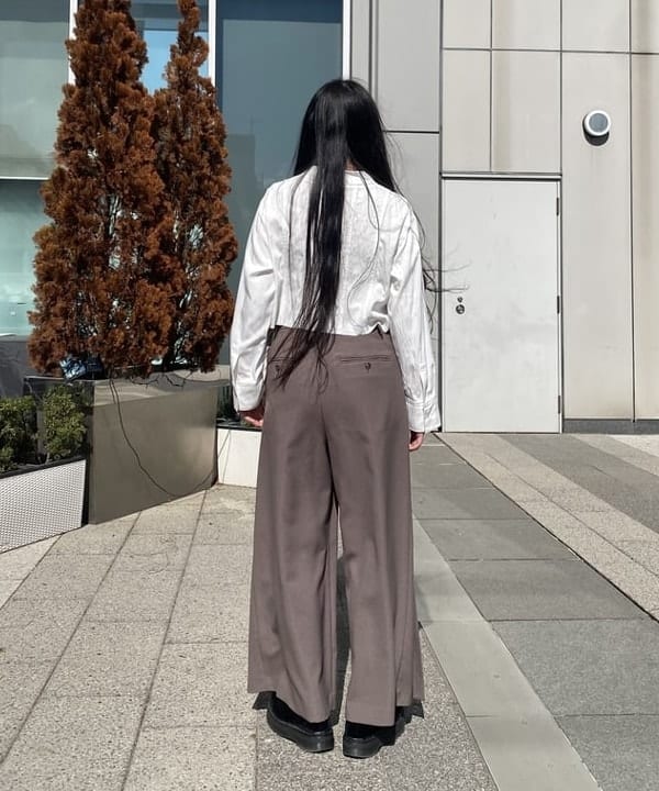 ayaさんの「BEAMS WOMEN｜RBS / カットオフ クロップド シャツ」を使ったコーディネート