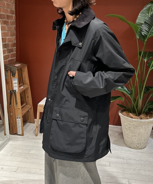 shimaさんの「BEAMS WOMEN｜【別注】Barbour / BEDALE New Barbour Tech Classic Fit」を使ったコーディネート