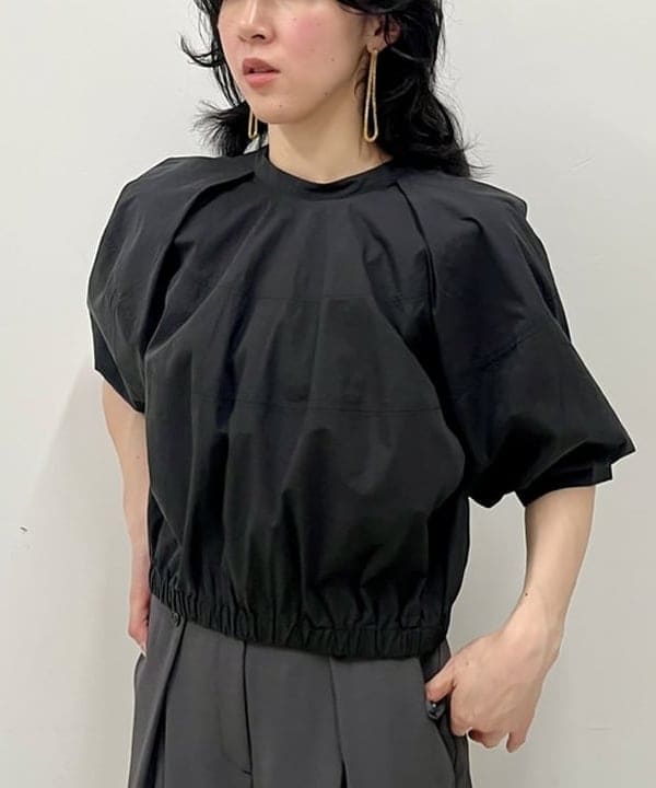 kigoさんの「BEAMS WOMEN｜RBS / ハーフスリーブ バルーン ブラウス」を使ったコーディネート