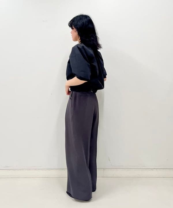 kigoさんの「BEAMS WOMEN｜RBS / ハーフスリーブ バルーン ブラウス」を使ったコーディネート