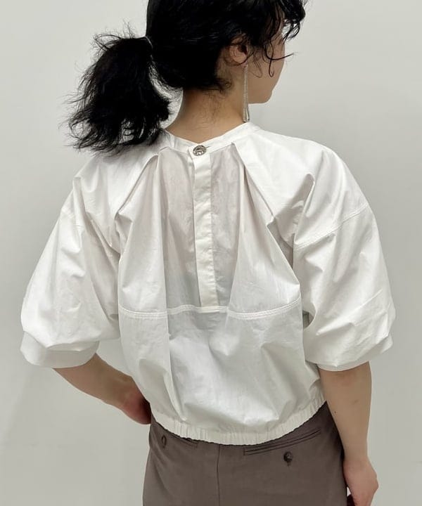 kigoさんの「BEAMS WOMEN｜RBS / ハーフスリーブ バルーン ブラウス」を使ったコーディネート