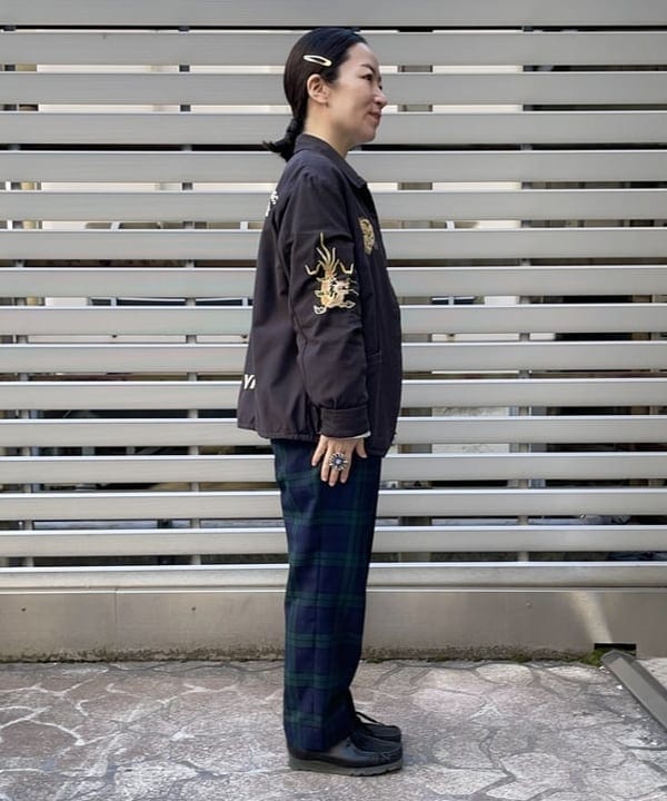 コウリキ　マミさんの「BEAMS WOMEN｜テーラー東洋 / Mid 1960s Style Cotton Rayon Vietnam Jacket」を使ったコーディネート