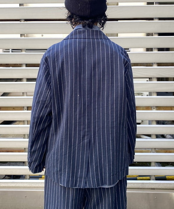 オカモト ミサキさんの「BEAMS WOMEN｜【別注】BUZZ RICKSON'S / シャンブレー ロングスリーブ シャツ」を使ったコーディネート